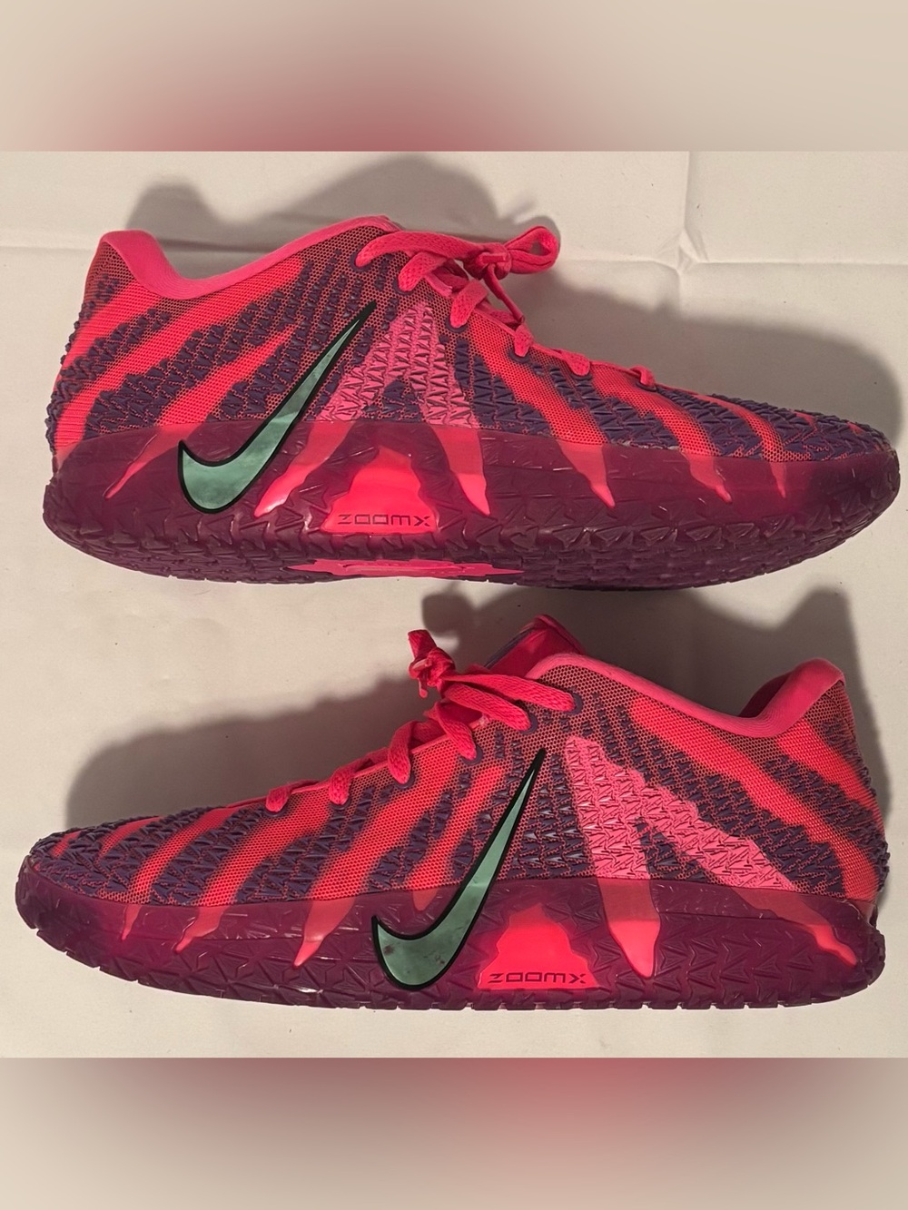 Nike Ja 3 Price of Admission Max Volume Hyper Pink HF2793-600 Men's Size 14 - Picture 2 of 7